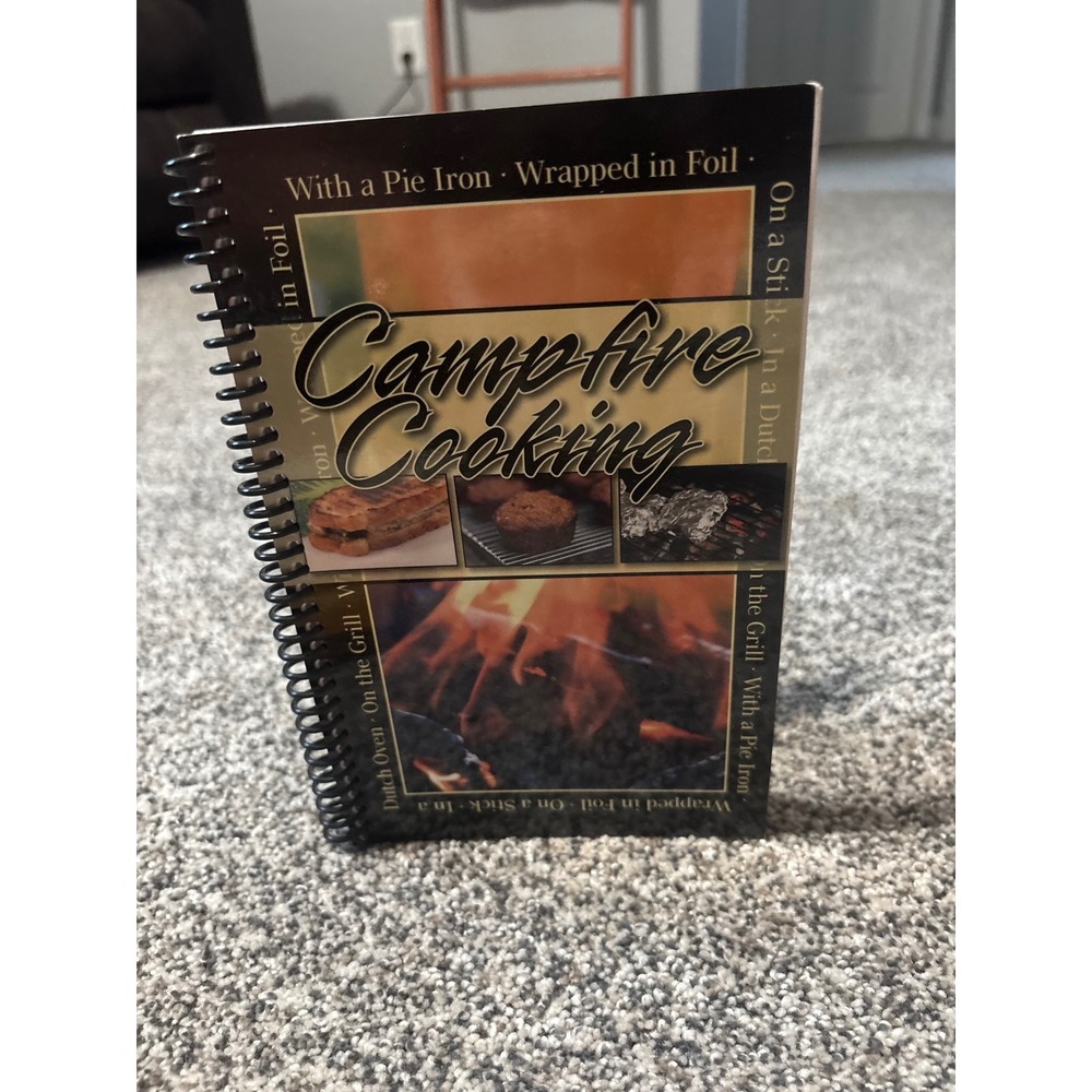 Campfire Cooking Spiral Cookbook Outdoor Recipes Pie Iron Dutch Oven Foil Meals